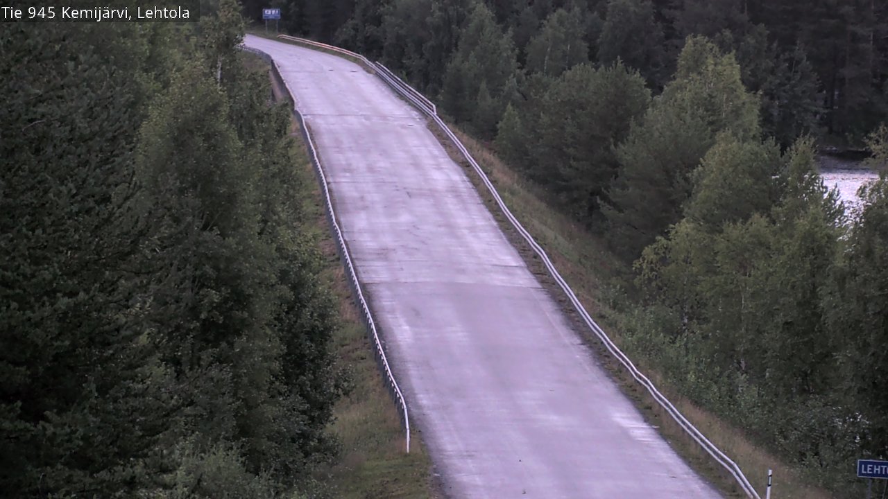 Kelikamerat Kuva Tie 945 Kemijärvi, Lehtola, Kemijärvi, Lappi