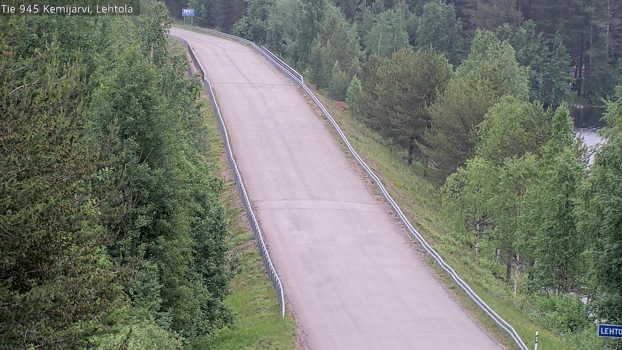 Kelikamerat Kuva Tie 945 Kemijärvi, Lehtola, Kemijärvi, Lappi