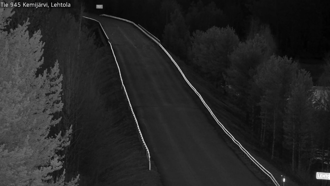 Kelikamerat Kuva Tie 945 Kemijärvi, Lehtola, Kemijärvi, Lappi