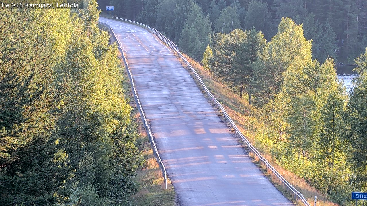 Kelikamerat Kuva Tie 945 Kemijärvi, Lehtola, Kemijärvi, Lappi