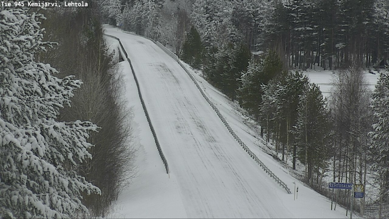 Kelikamerat Kuva Tie 945 Kemijärvi, Lehtola, Kemijärvi, Lappi