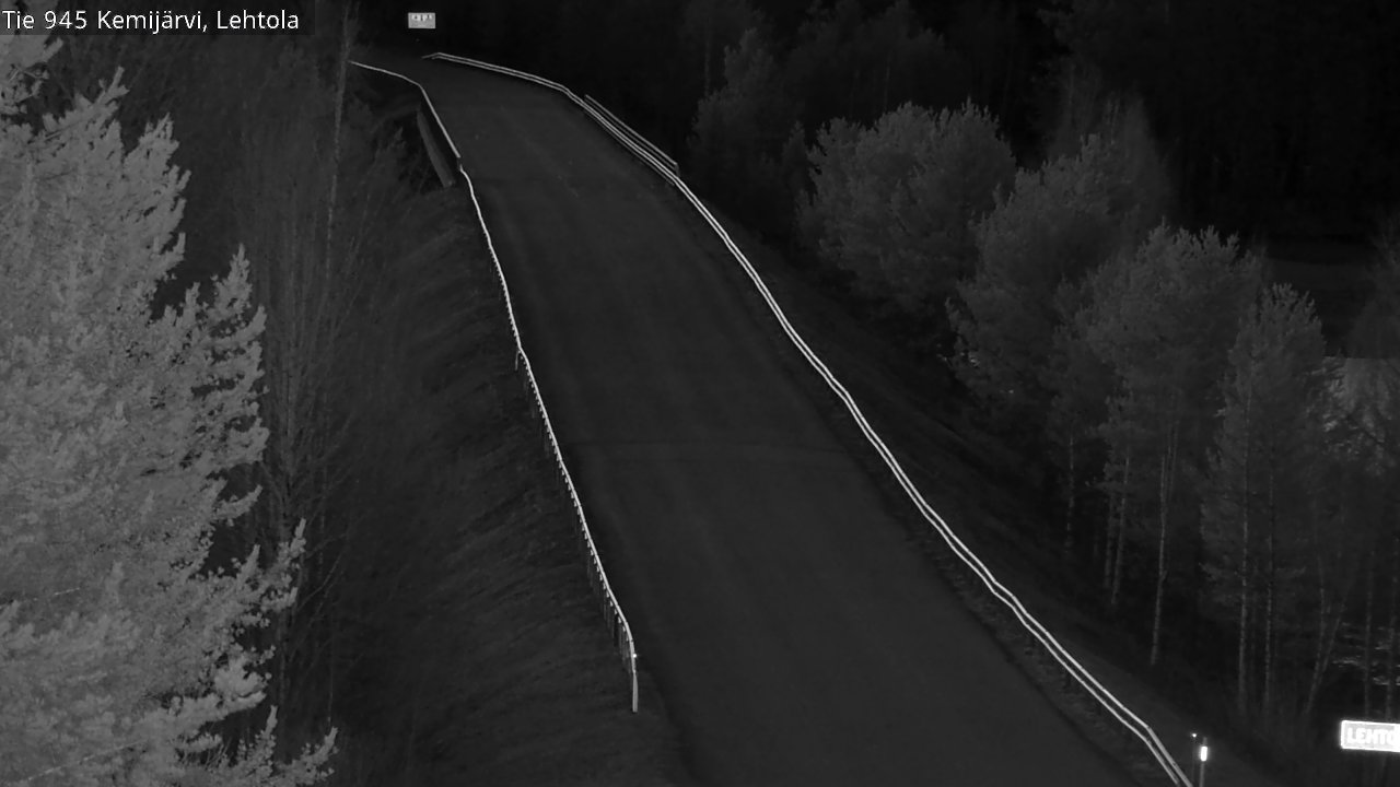 Kelikamerat Kuva Tie 945 Kemijärvi, Lehtola, Kemijärvi, Lappi
