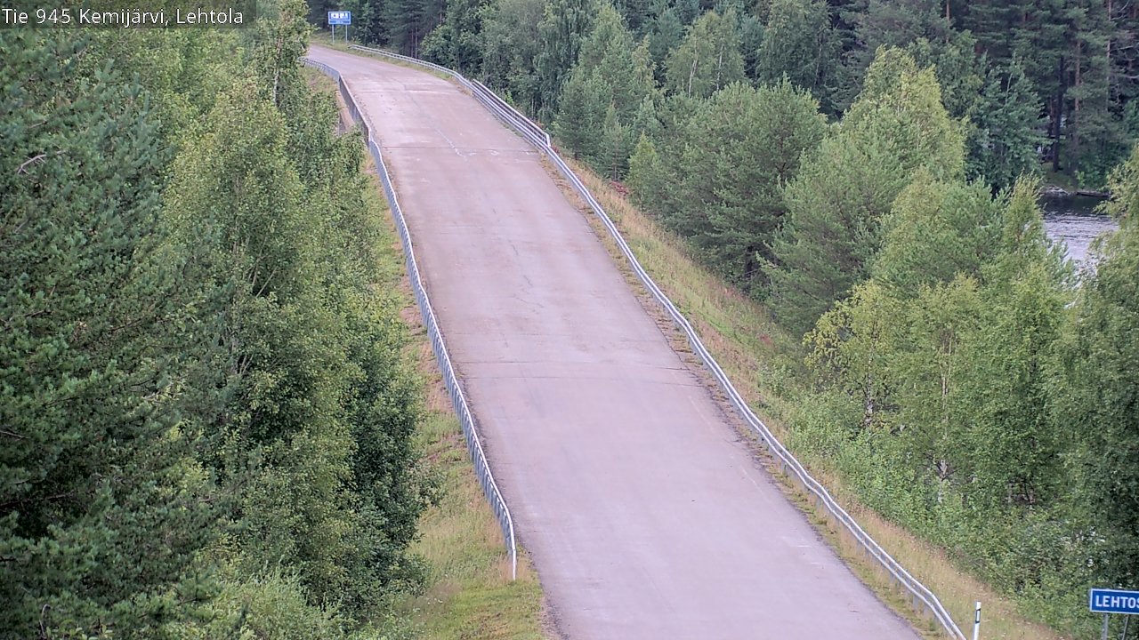 Kelikamerat Kuva Tie 945 Kemijärvi, Lehtola, Kemijärvi, Lappi