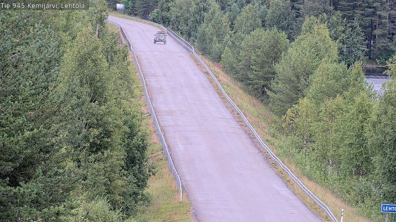 Kelikamerat Kuva Tie 945 Kemijärvi, Lehtola, Kemijärvi, Lappi