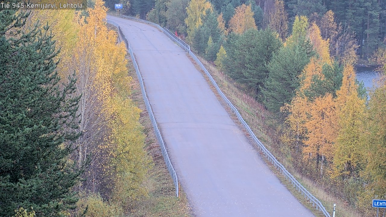 Kelikamerat Kuva Tie 945 Kemijärvi, Lehtola, Kemijärvi, Lappi