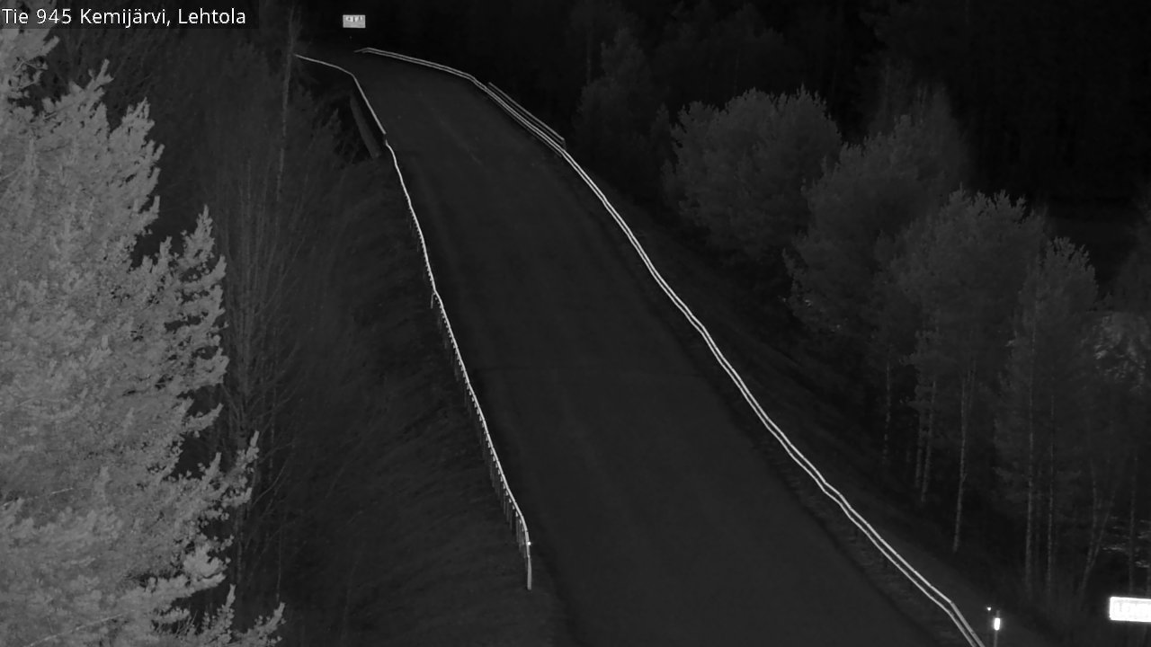 Kelikamerat Kuva Tie 945 Kemijärvi, Lehtola, Kemijärvi, Lappi