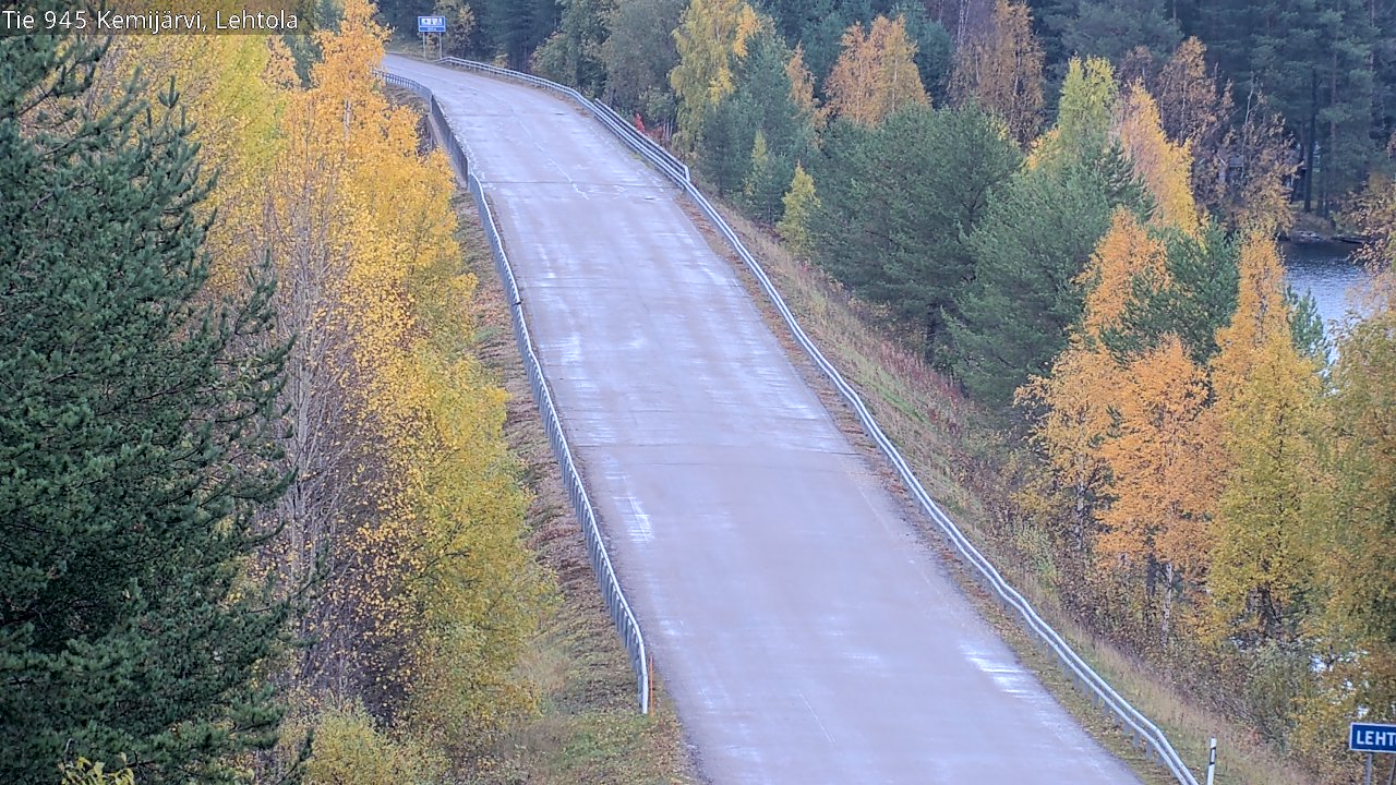 Kelikamerat Kuva Tie 945 Kemijärvi, Lehtola, Kemijärvi, Lappi