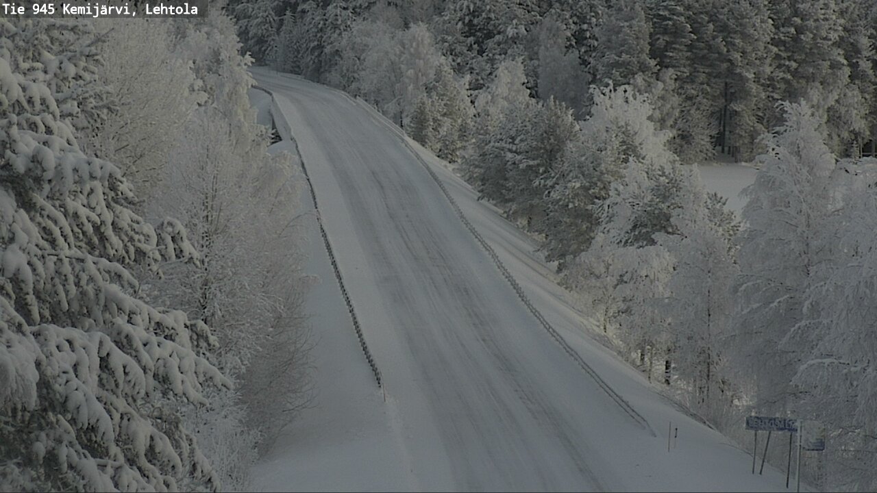 Kelikamerat Kuva Tie 945 Kemijärvi, Lehtola, Kemijärvi, Lappi