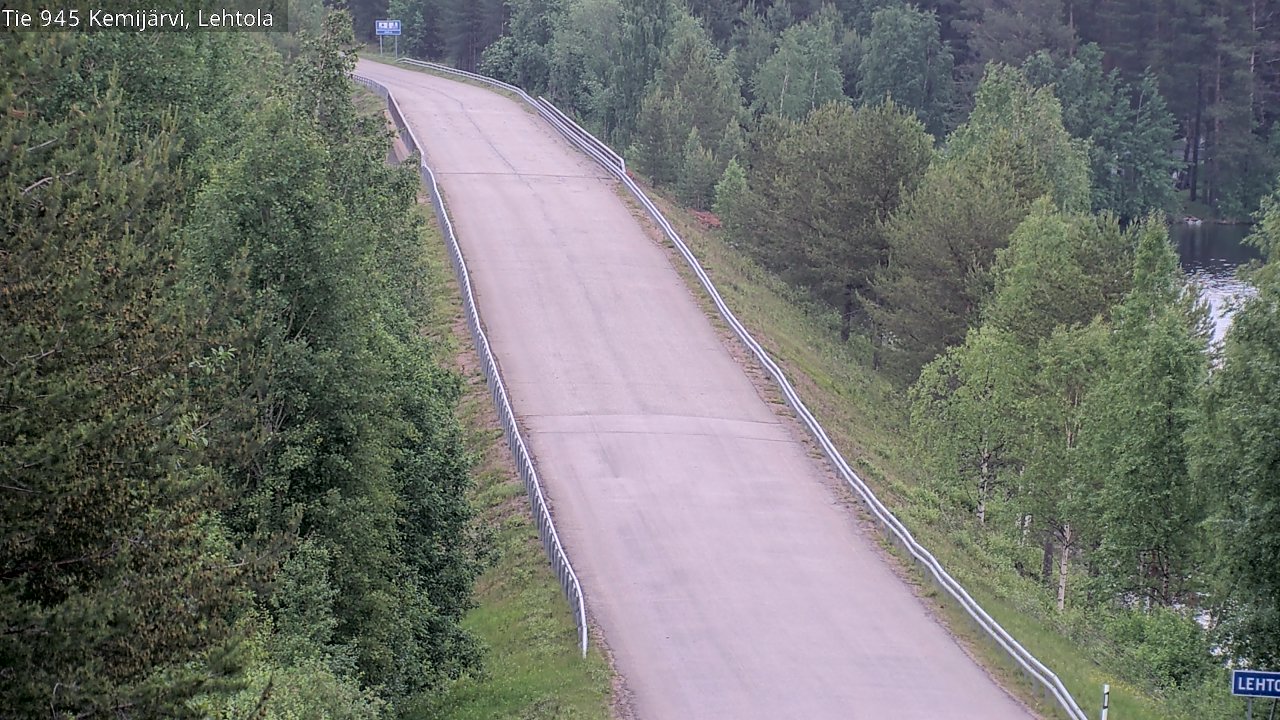 Kelikamerat Kuva Tie 945 Kemijärvi, Lehtola, Kemijärvi, Lappi