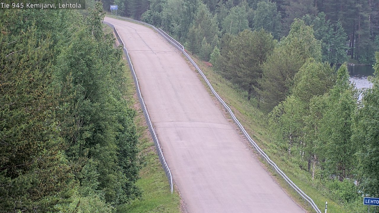 Kelikamerat Kuva Tie 945 Kemijärvi, Lehtola, Kemijärvi, Lappi