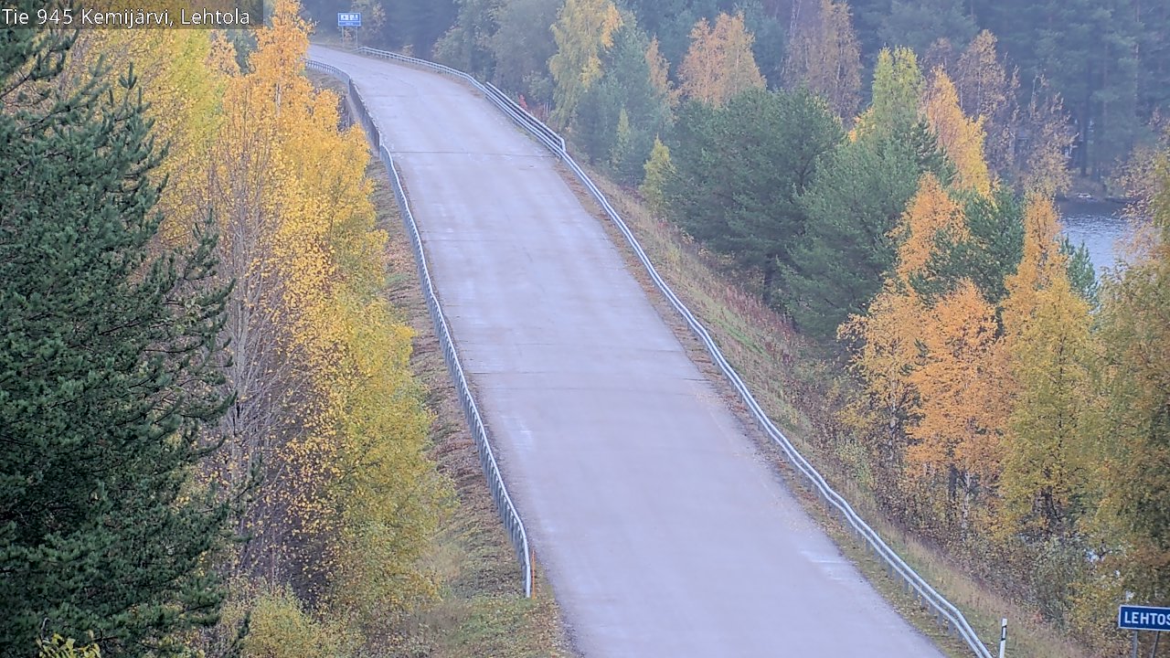Kelikamerat Kuva Tie 945 Kemijärvi, Lehtola, Kemijärvi, Lappi