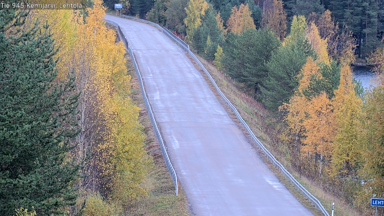 Kelikamerat Kuva Tie 945 Kemijärvi, Lehtola, Kemijärvi, Lappi