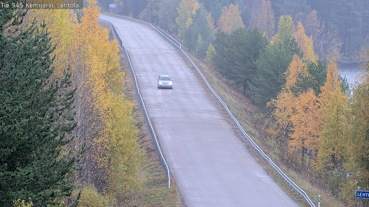 Kelikamerat Kuva Tie 945 Kemijärvi, Lehtola, Kemijärvi, Lappi