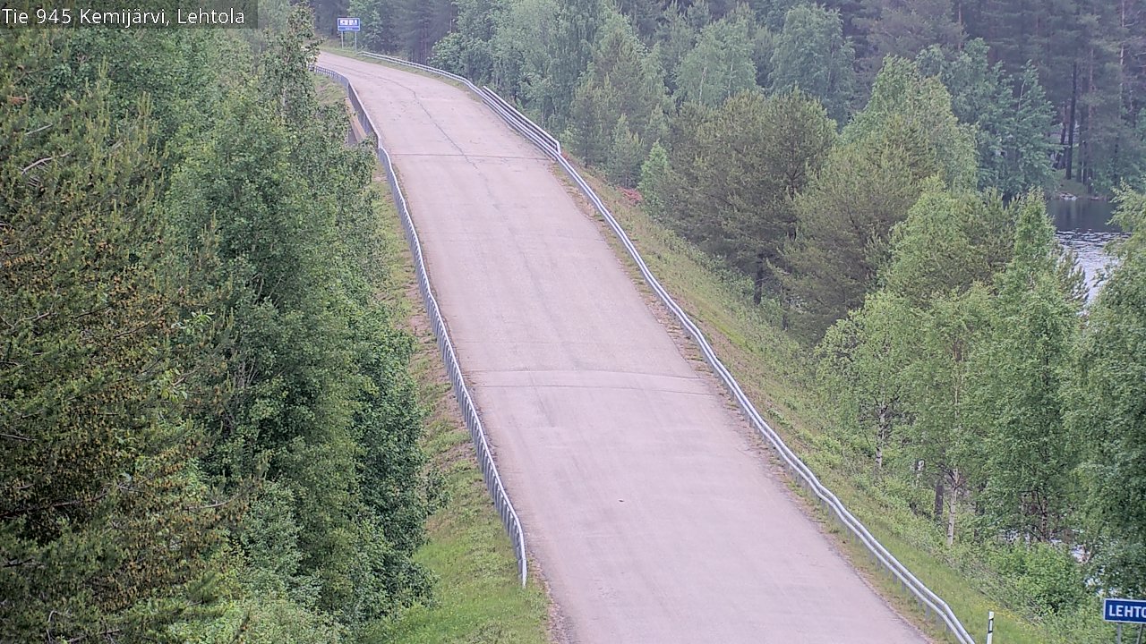 Kelikamerat Kuva Tie 945 Kemijärvi, Lehtola, Kemijärvi, Lappi