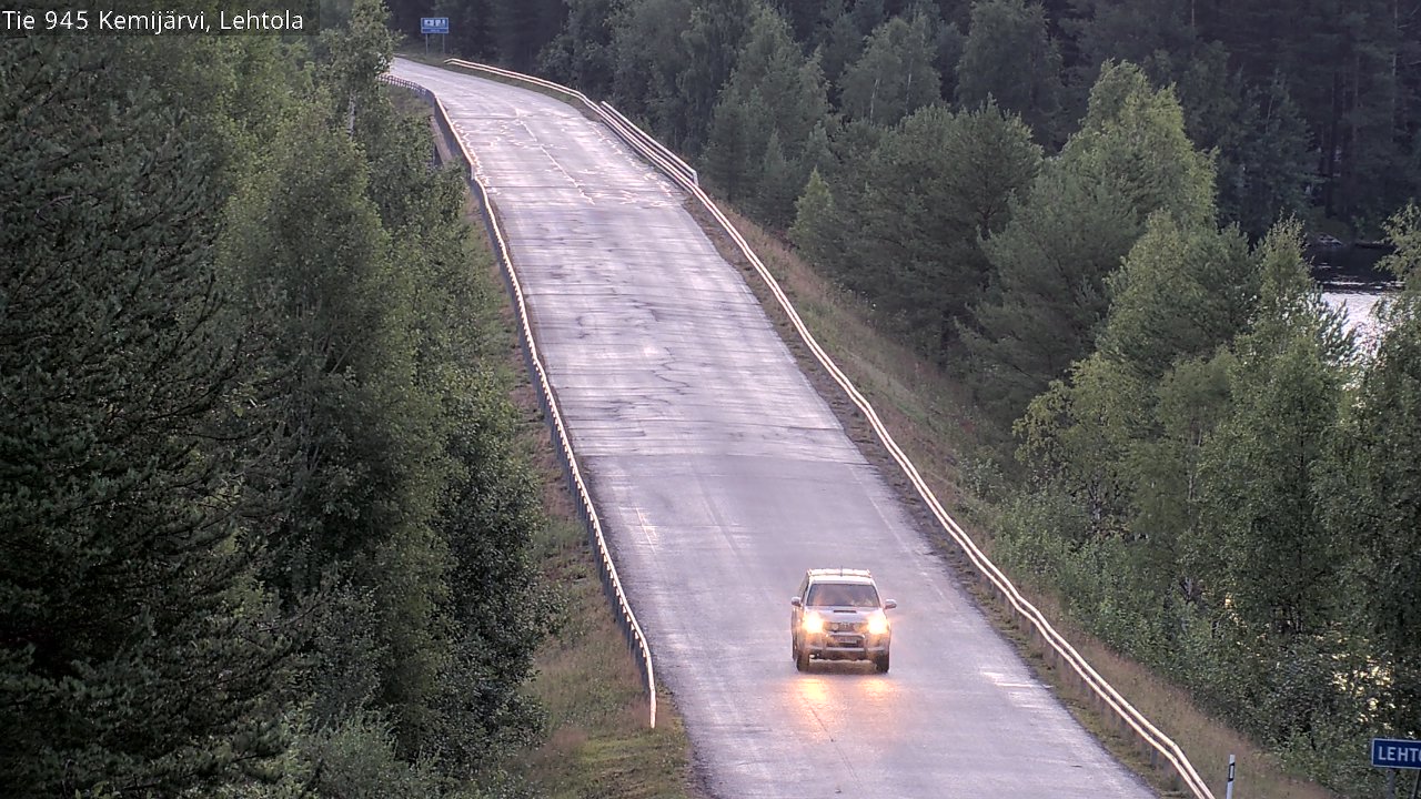 Kelikamerat Kuva Tie 945 Kemijärvi, Lehtola, Kemijärvi, Lappi