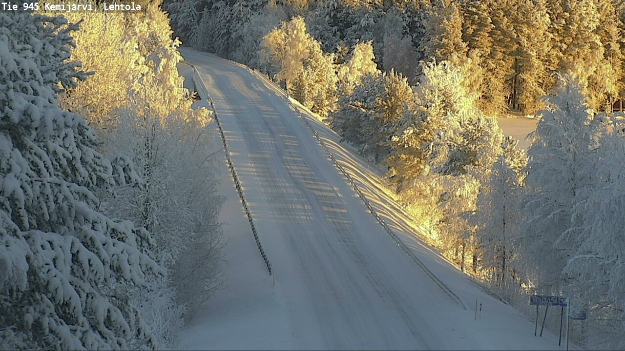 Kelikamerat Kuva Tie 945 Kemijärvi, Lehtola, Kemijärvi, Lappi
