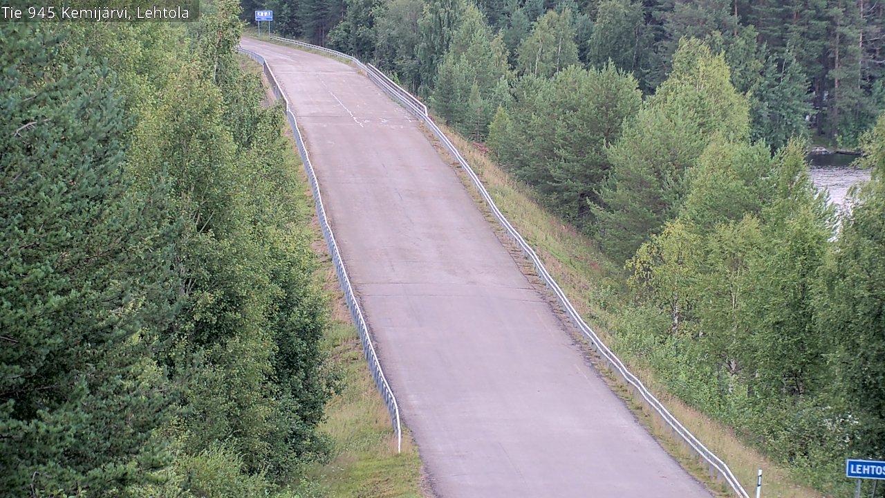 Kelikamerat Kuva Tie 945 Kemijärvi, Lehtola, Kemijärvi, Lappi