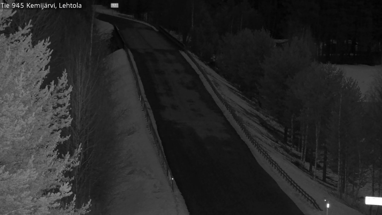 Kelikamerat Kuva Tie 945 Kemijärvi, Lehtola, Kemijärvi, Lappi