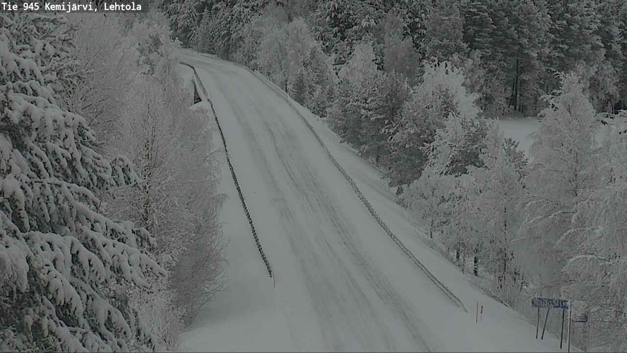 Kelikamerat Kuva Tie 945 Kemijärvi, Lehtola, Kemijärvi, Lappi
