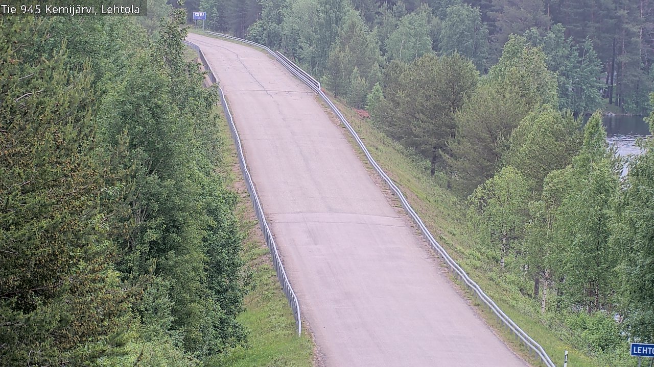 Kelikamerat Kuva Tie 945 Kemijärvi, Lehtola, Kemijärvi, Lappi