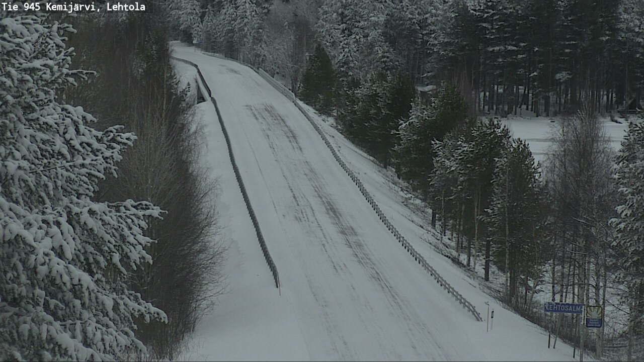 Kelikamerat Kuva Tie 945 Kemijärvi, Lehtola, Kemijärvi, Lappi