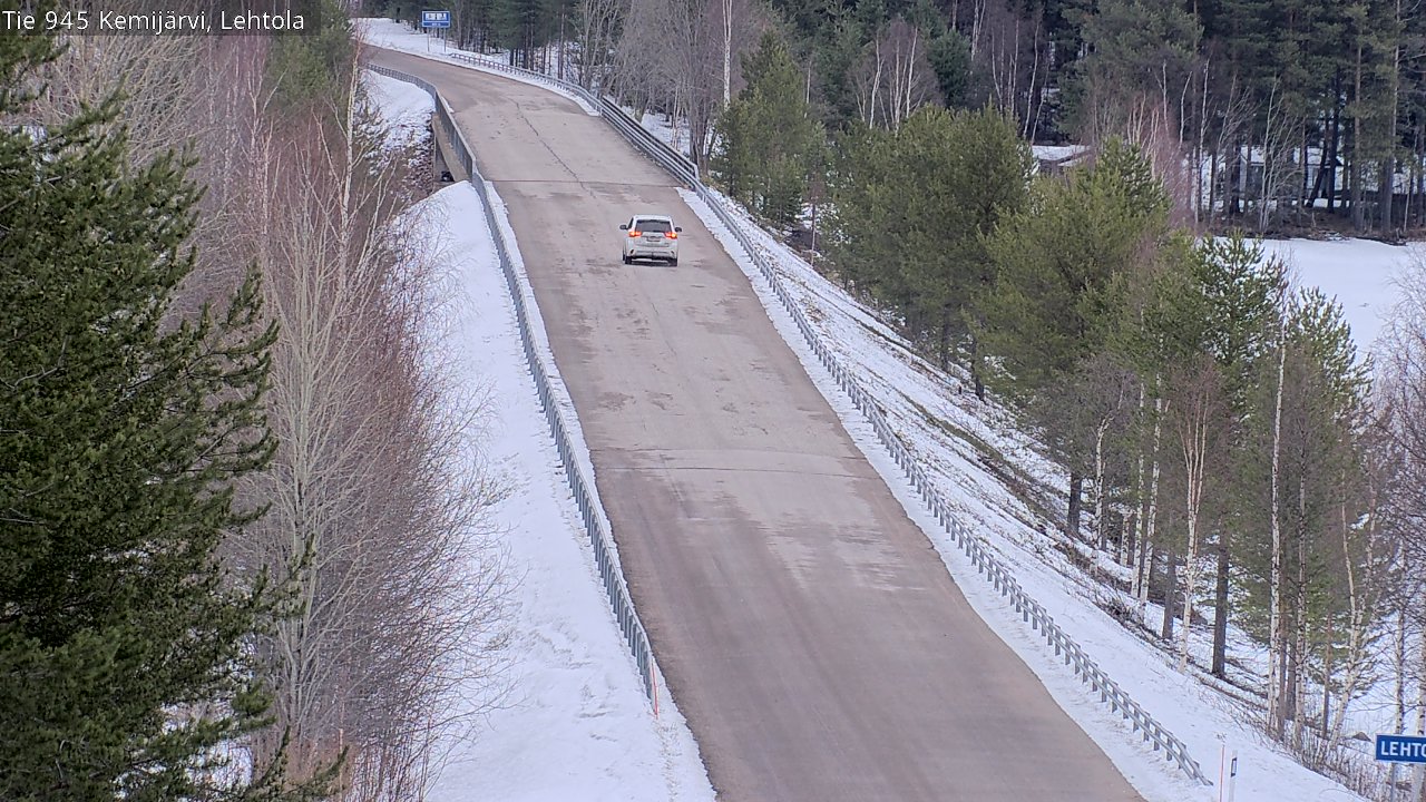 Kelikamerat Kuva Tie 945 Kemijärvi, Lehtola, Kemijärvi, Lappi