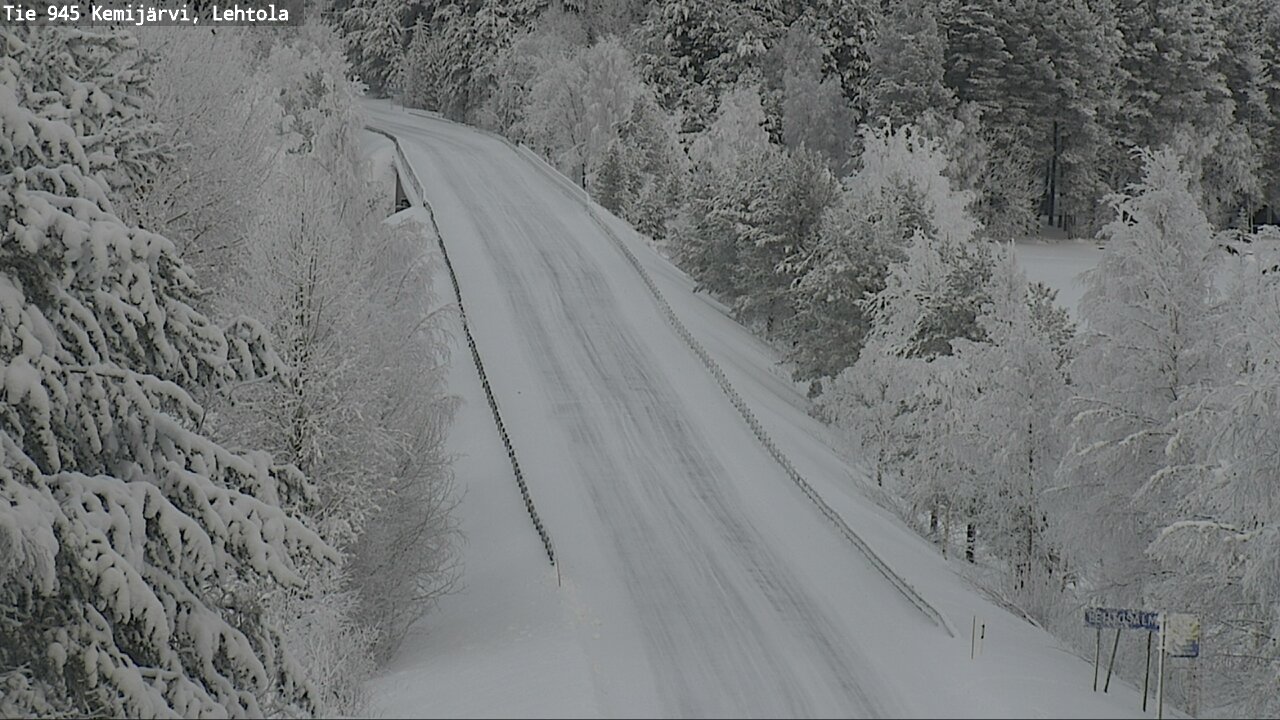 Kelikamerat Kuva Tie 945 Kemijärvi, Lehtola, Kemijärvi, Lappi
