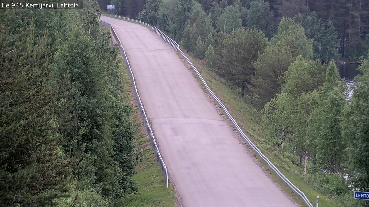 Kelikamerat Kuva Tie 945 Kemijärvi, Lehtola, Kemijärvi, Lappi