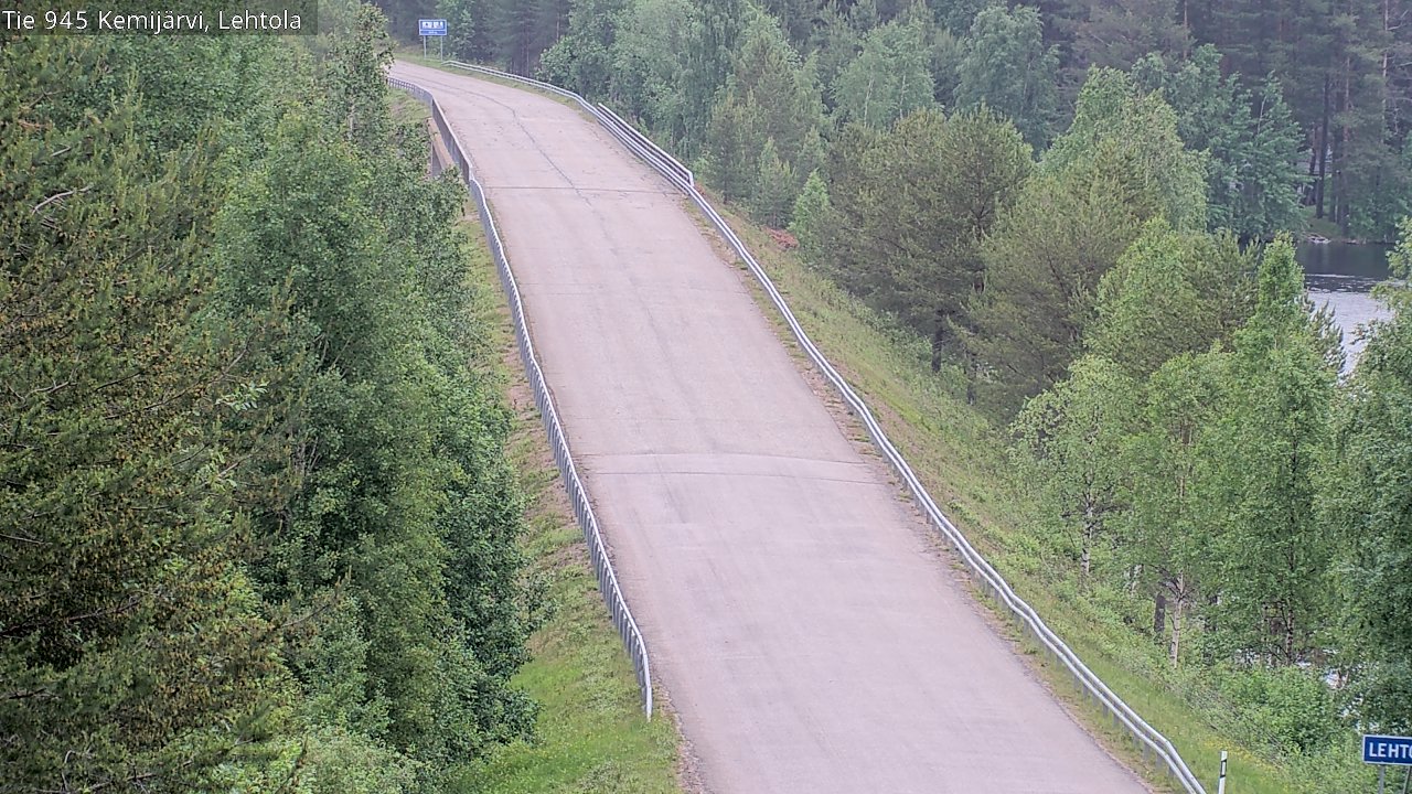 Kelikamerat Kuva Tie 945 Kemijärvi, Lehtola, Kemijärvi, Lappi