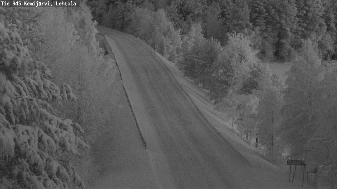 Kelikamerat Kuva Tie 945 Kemijärvi, Lehtola, Kemijärvi, Lappi