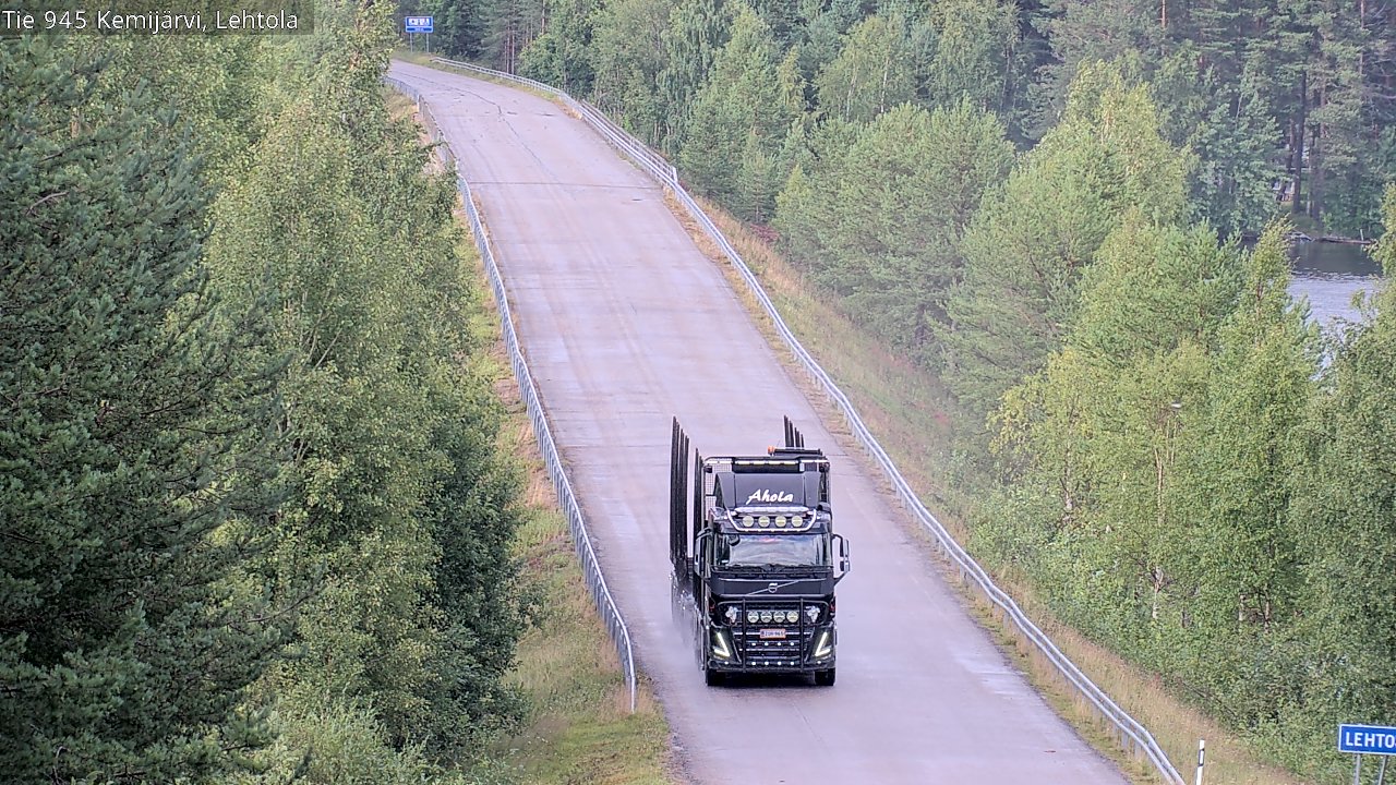 Kelikamerat Kuva Tie 945 Kemijärvi, Lehtola, Kemijärvi, Lappi