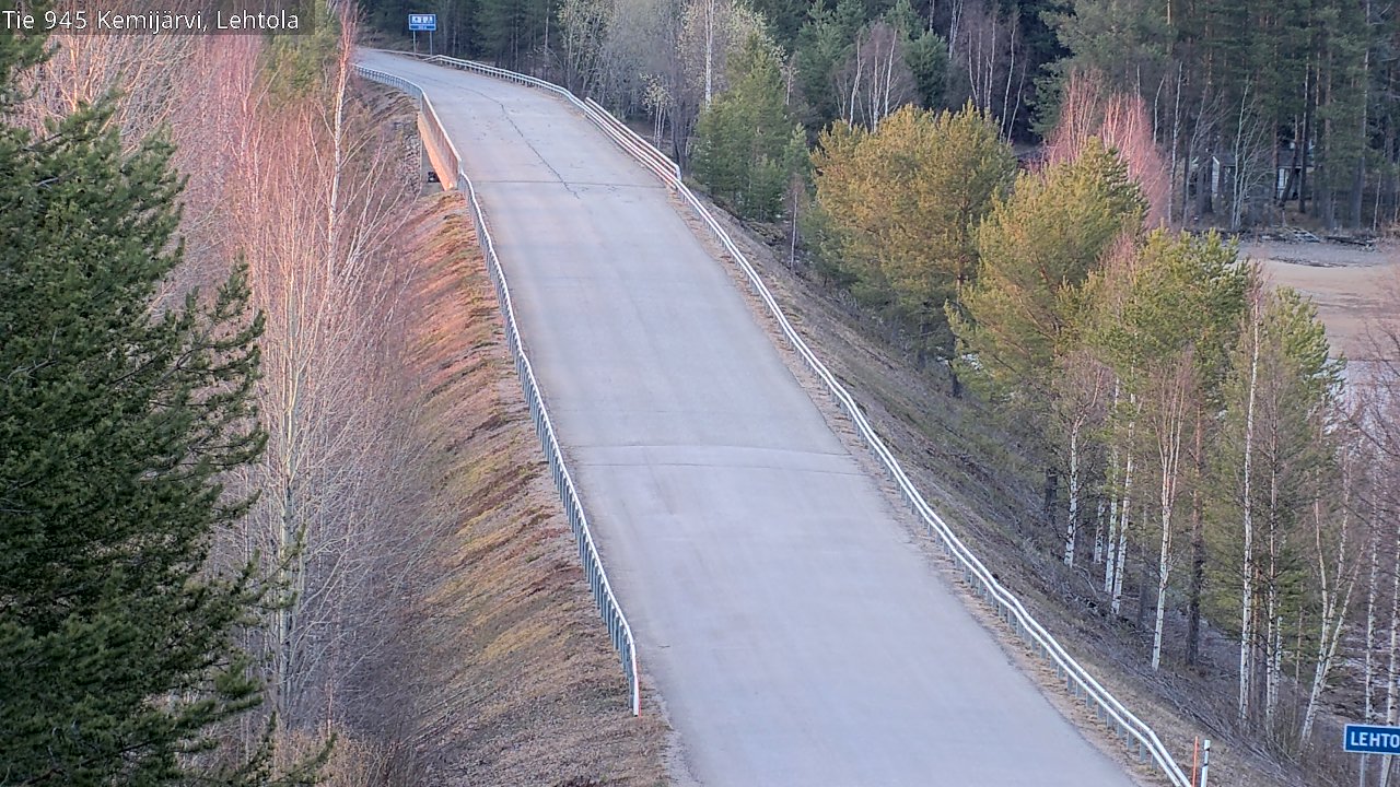 Kelikamerat Kuva Tie 945 Kemijärvi, Lehtola, Kemijärvi, Lappi
