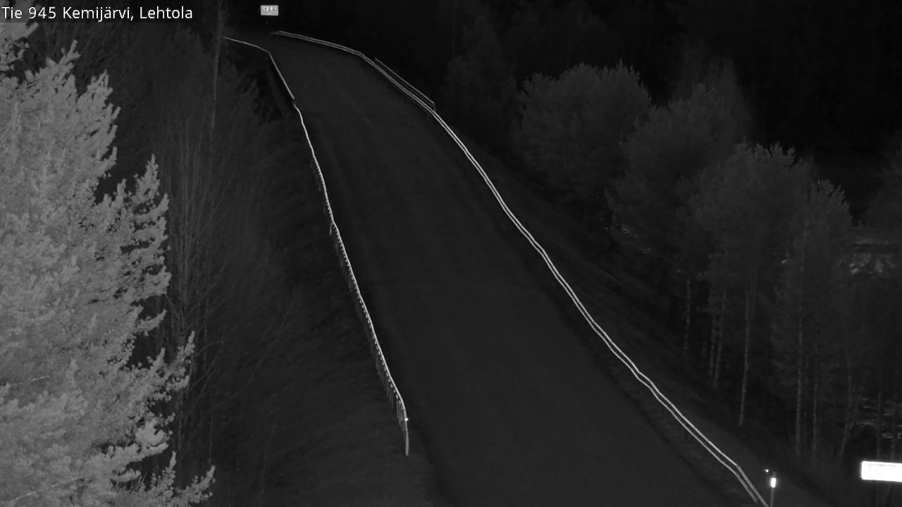Kelikamerat Kuva Tie 945 Kemijärvi, Lehtola, Kemijärvi, Lappi