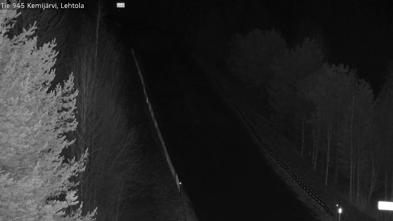 Kelikamerat Kuva Tie 945 Kemijärvi, Lehtola, Kemijärvi, Lappi