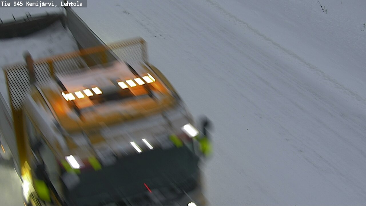 Kelikamerat Kuva Tie 945 Kemijärvi, Lehtola, Kemijärvi, Lappi