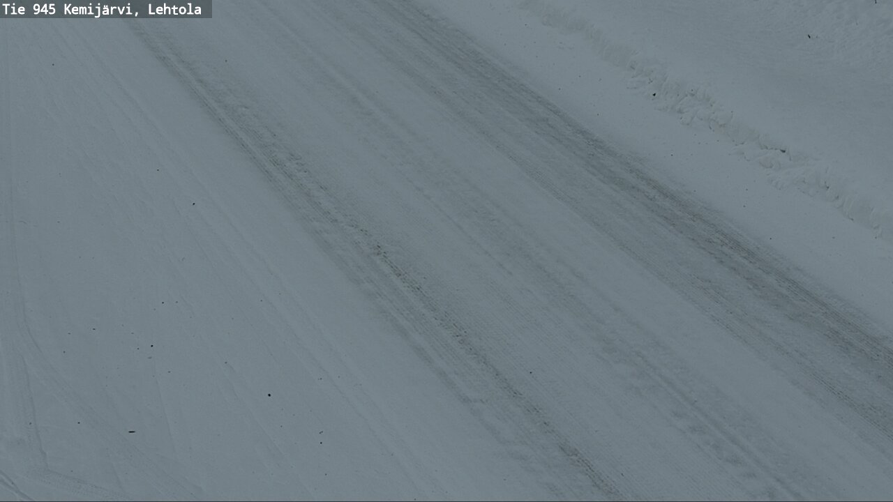 Weather Camera Image Road 945 Kemijärvi, Lehtola, Kemijärvi, Lappi