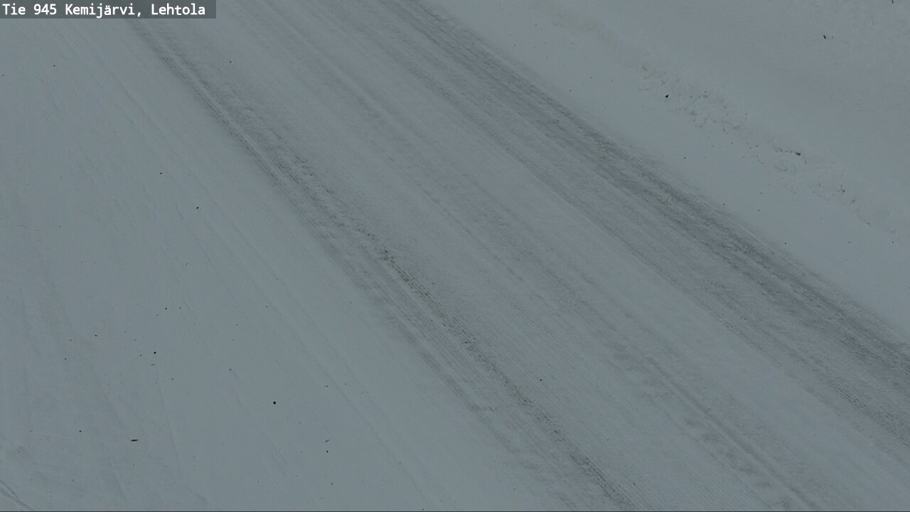 Weather Camera Image Road 945 Kemijärvi, Lehtola, Kemijärvi, Lappi