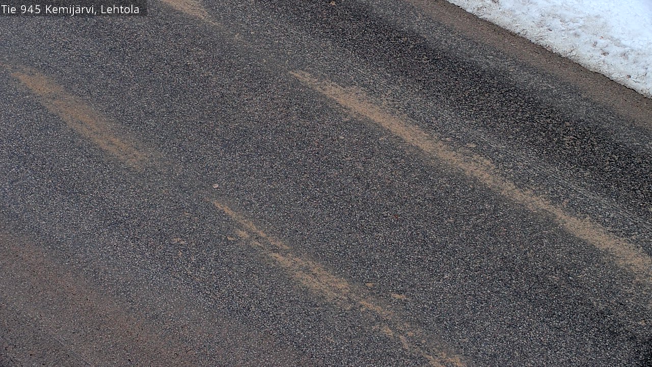 Weather Camera Image Road 945 Kemijärvi, Lehtola, Kemijärvi, Lappi
