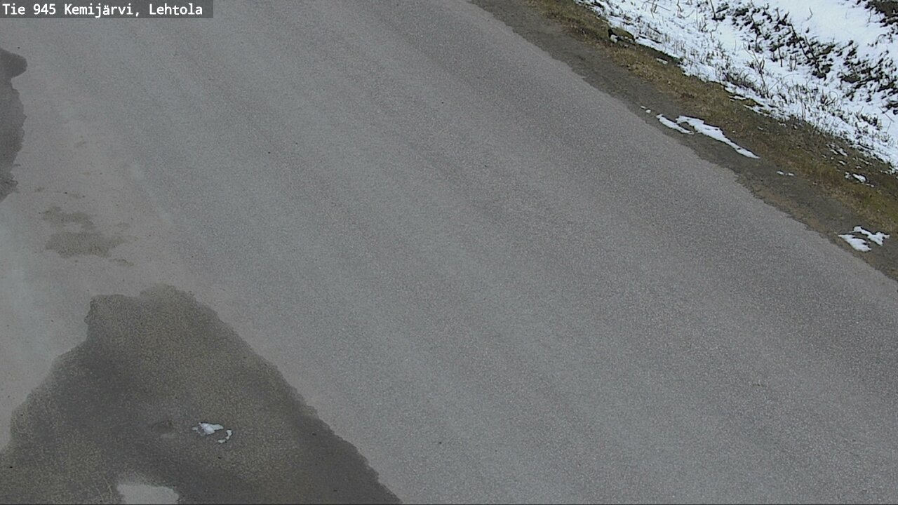 Weather Camera Image Road 945 Kemijärvi, Lehtola, Kemijärvi, Lappi