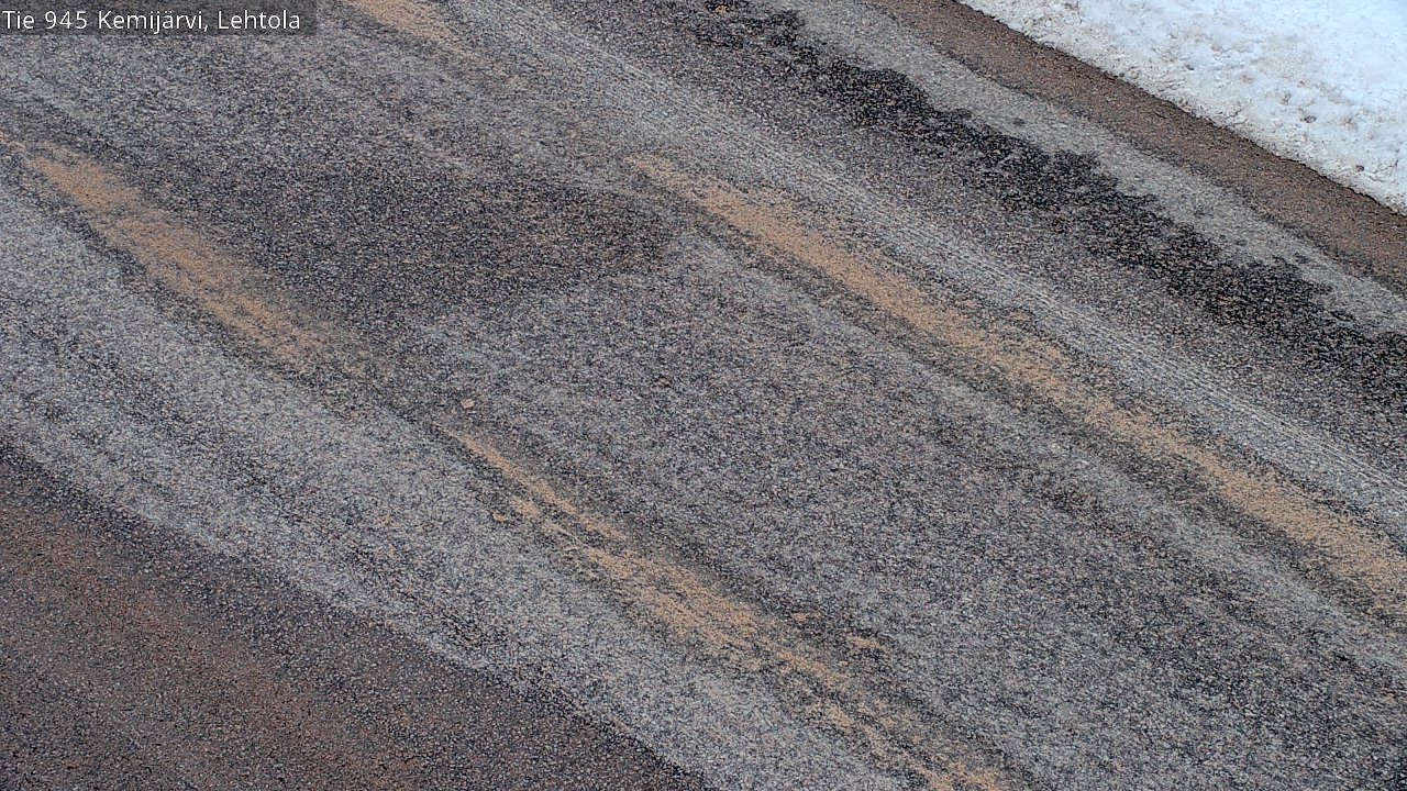 Weather Camera Image Road 945 Kemijärvi, Lehtola, Kemijärvi, Lappi