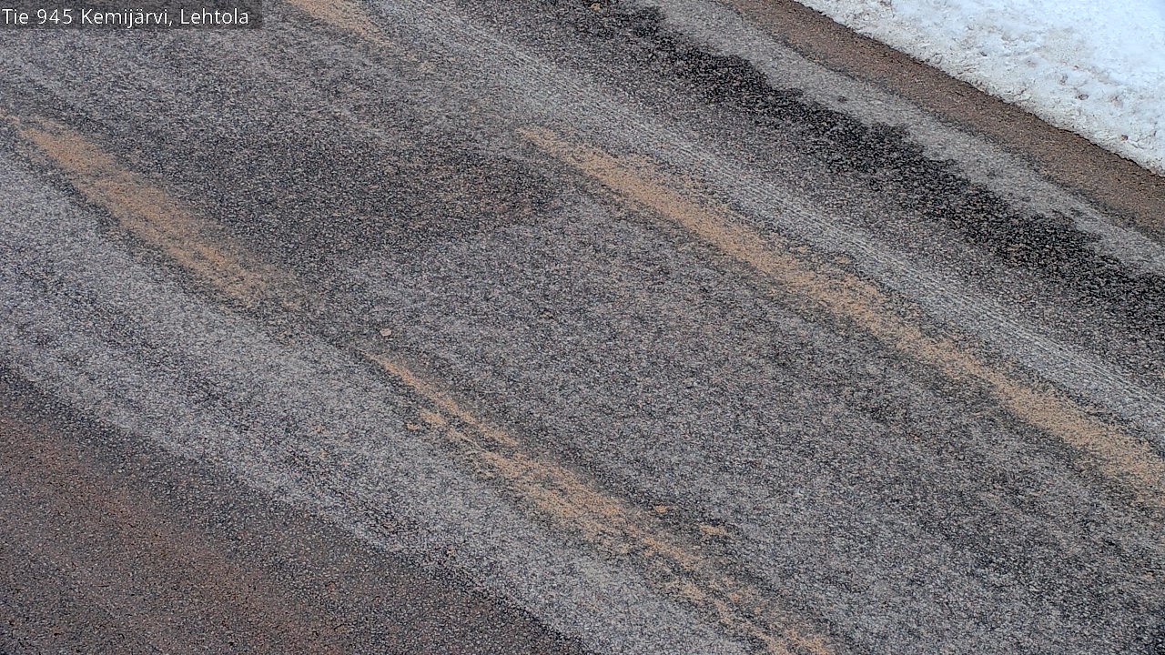 Weather Camera Image Road 945 Kemijärvi, Lehtola, Kemijärvi, Lappi
