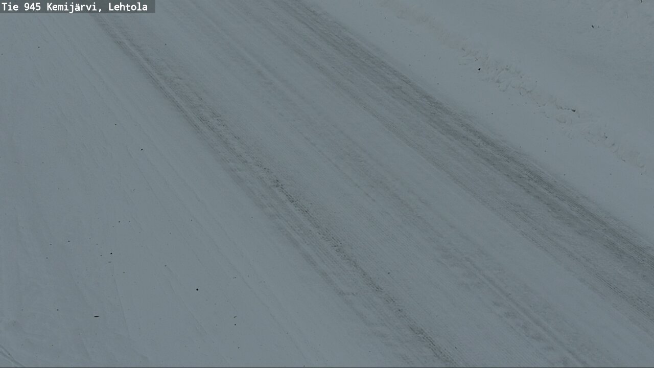 Weather Camera Image Road 945 Kemijärvi, Lehtola, Kemijärvi, Lappi