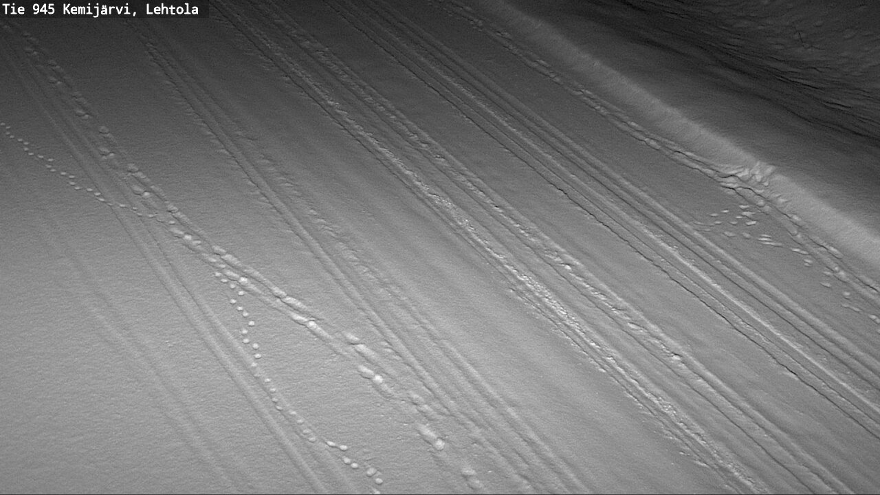 Weather Camera Image Väg 945 Kemijärvi, Lehtola, Kemijärvi, Lappi