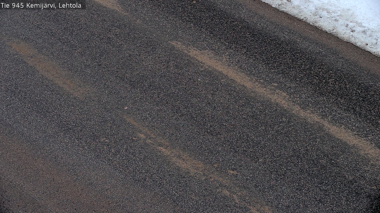 Weather Camera Image Road 945 Kemijärvi, Lehtola, Kemijärvi, Lappi