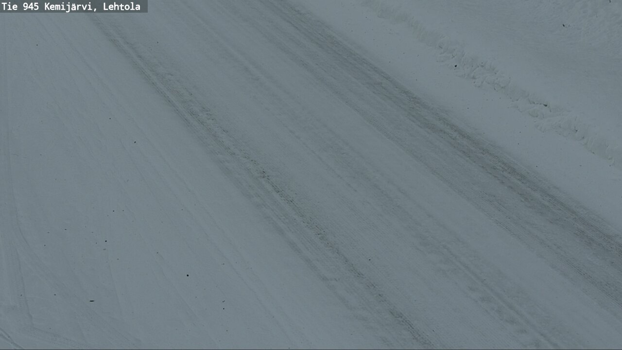 Weather Camera Image Road 945 Kemijärvi, Lehtola, Kemijärvi, Lappi