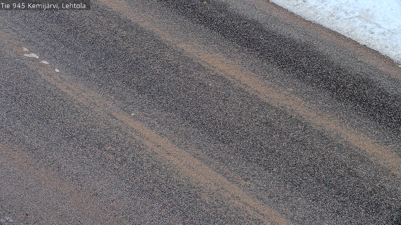 Kelikamerat Kuva Tie 945 Kemijärvi, Lehtola, Kemijärvi, Lappi