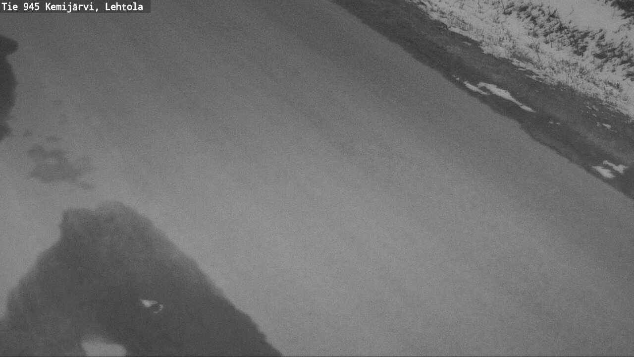 Weather Camera Image Road 945 Kemijärvi, Lehtola, Kemijärvi, Lappi