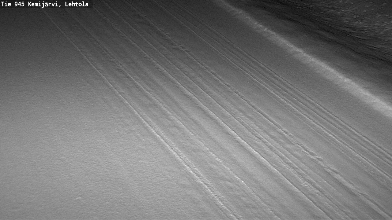 Weather Camera Image Väg 945 Kemijärvi, Lehtola, Kemijärvi, Lappi