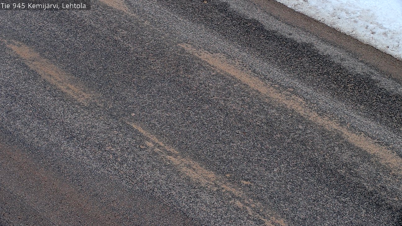Weather Camera Image Road 945 Kemijärvi, Lehtola, Kemijärvi, Lappi
