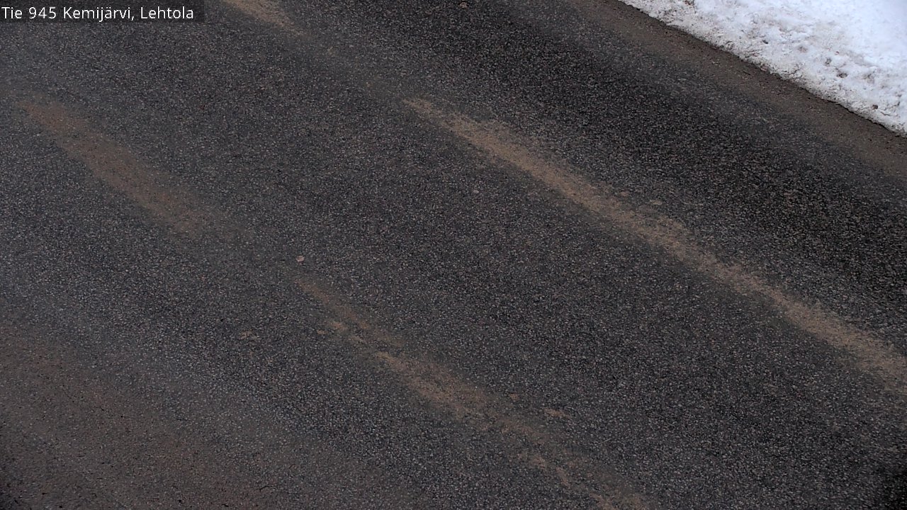 Weather Camera Image Road 945 Kemijärvi, Lehtola, Kemijärvi, Lappi